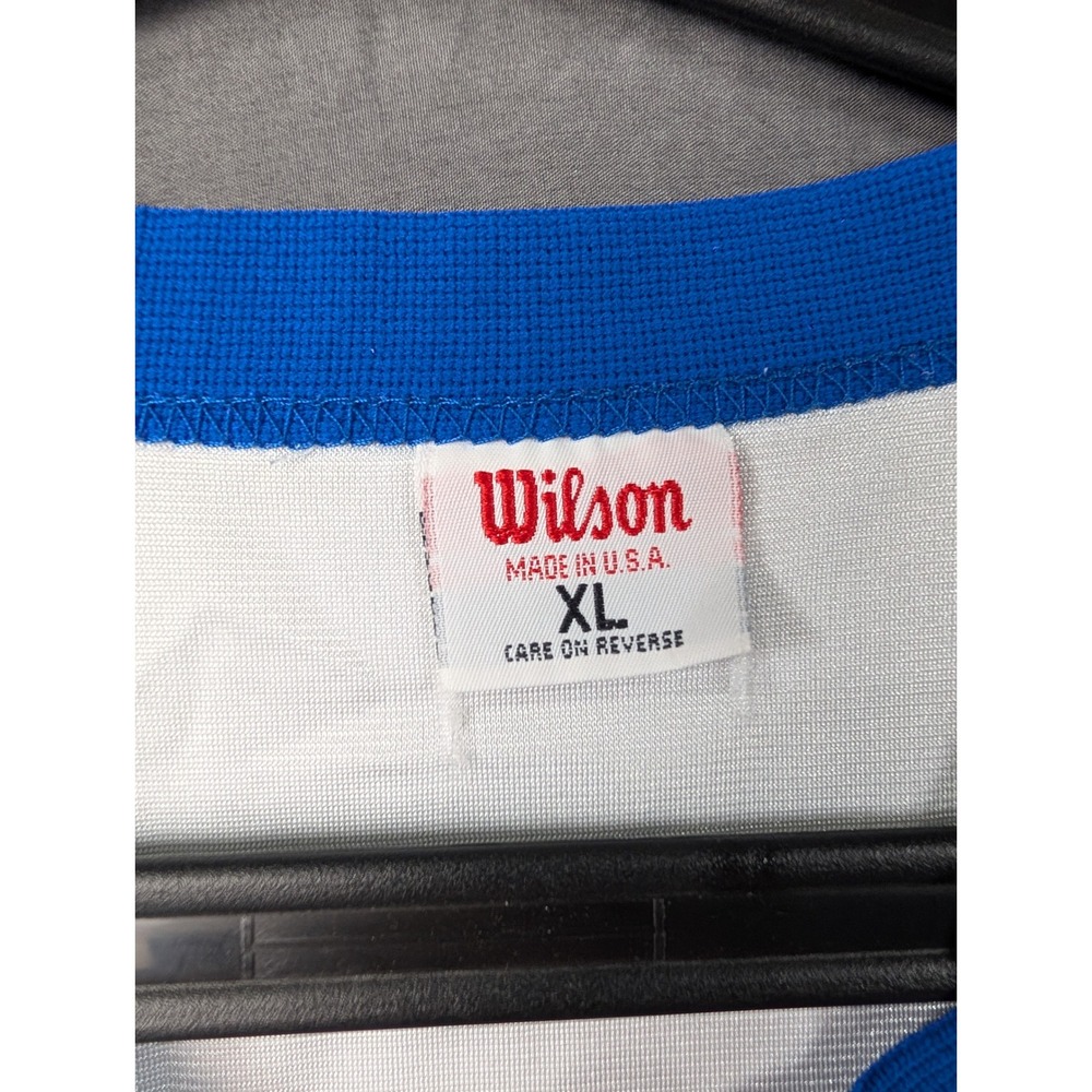Wilson Air Force Falcons Basketball Jersey XL White Blue Made in USA